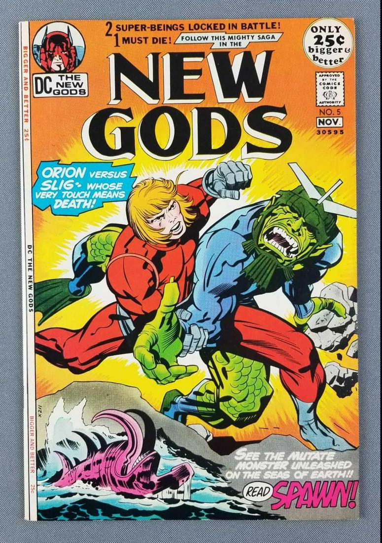 DC Comics New Gods No. 5 comic book (1 of 8)