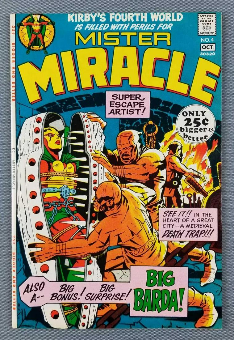DC Comics Mister Miracle No. 4 comic book (1 of 8)