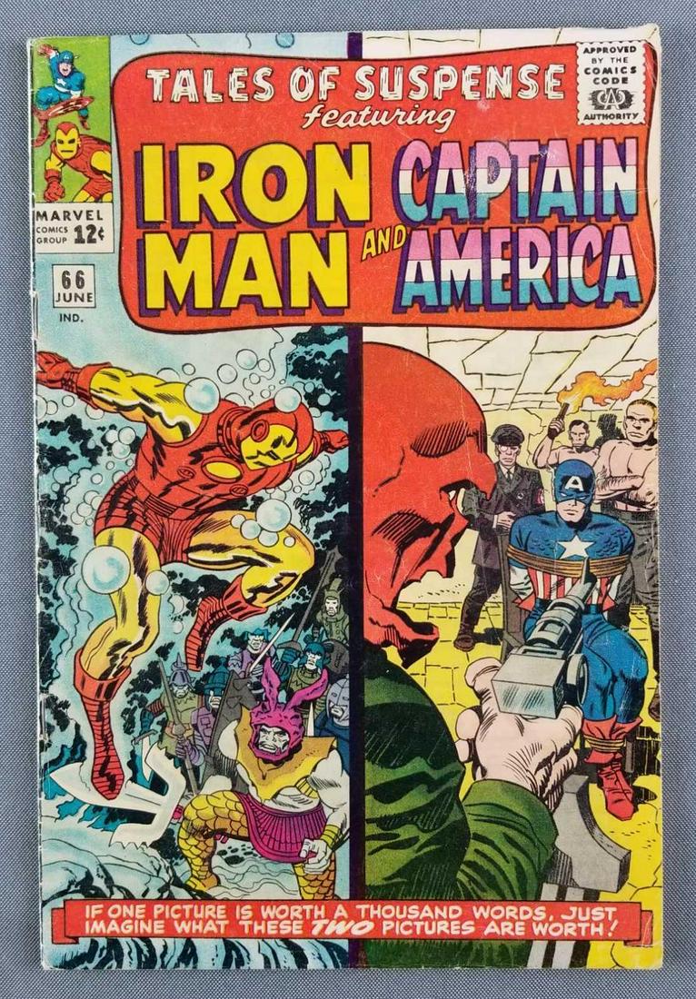 Marvel Comics Tales of Suspense No. 66 comic book (1 of 8)