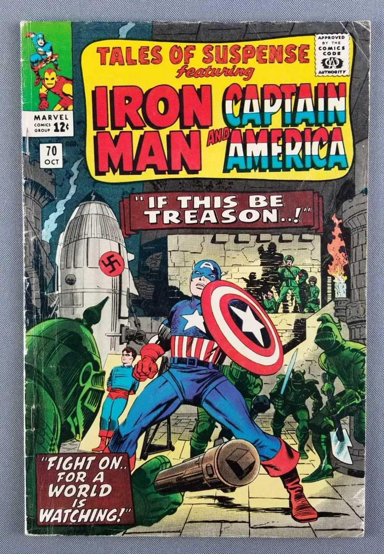 Marvel Comics Tales of Suspense No. 70 comic book (1 of 8)