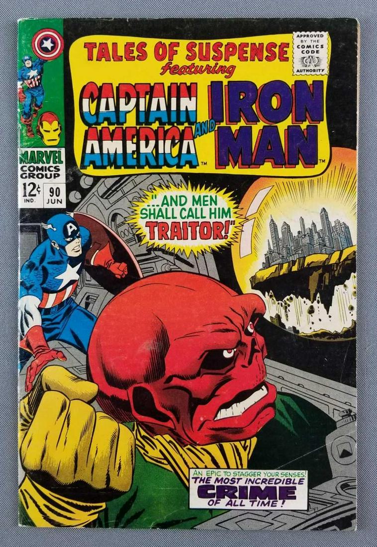 Marvel Comics Tales of Suspense No. 90 comic book (1 of 8)