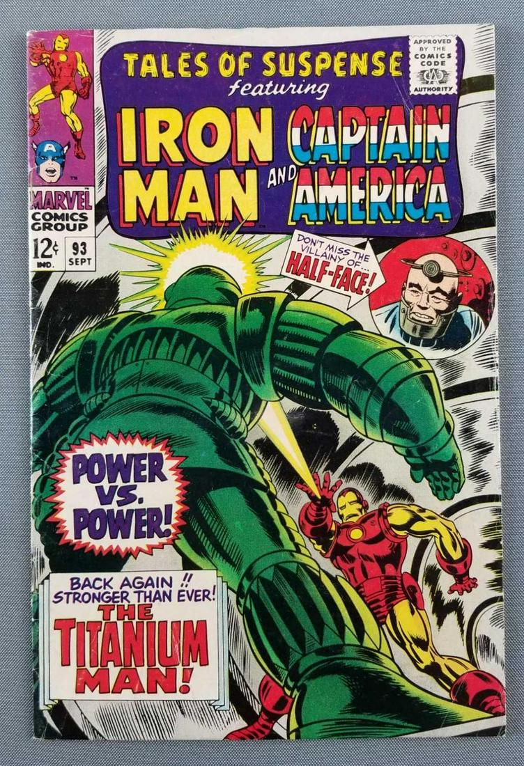 Marvel Comics Tales of Suspense No. 93 comic book (1 of 8)