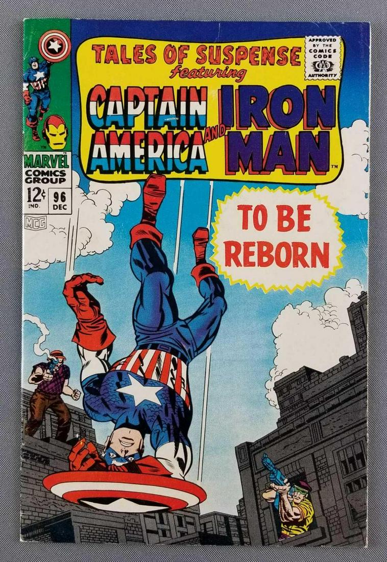 Marvel Comics Tales of Suspense No. 96 comic book (1 of 8)