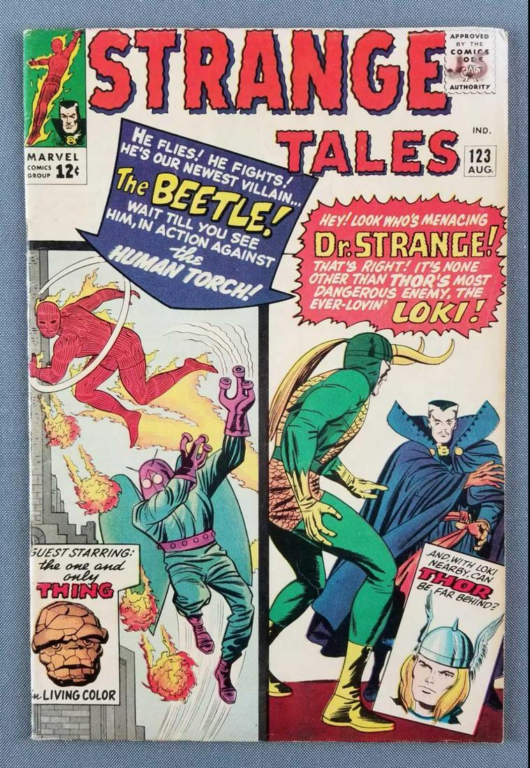 Marvel Comics Strange Tales No. 123 comic book (1 of 8)