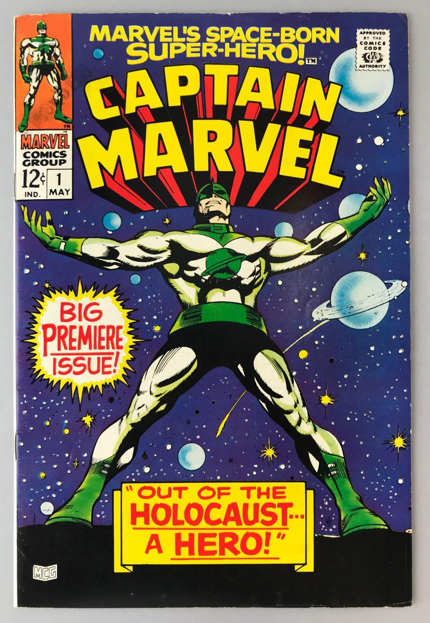 Marvel Comics Captain Marvel No. 1 comic book (1 of 8)