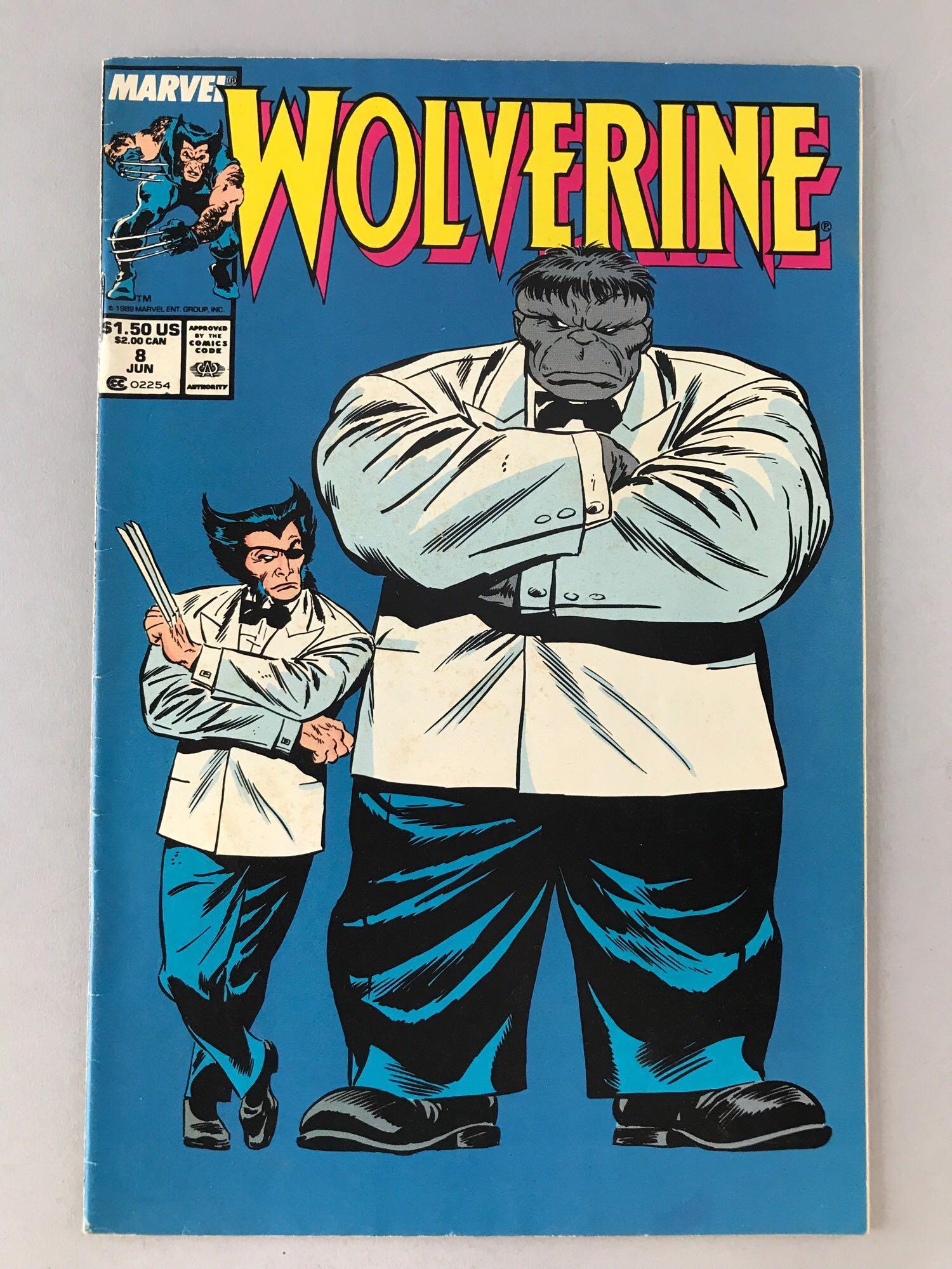 Marvel Comics Wolverine No. 8 comic book (1 of 8)