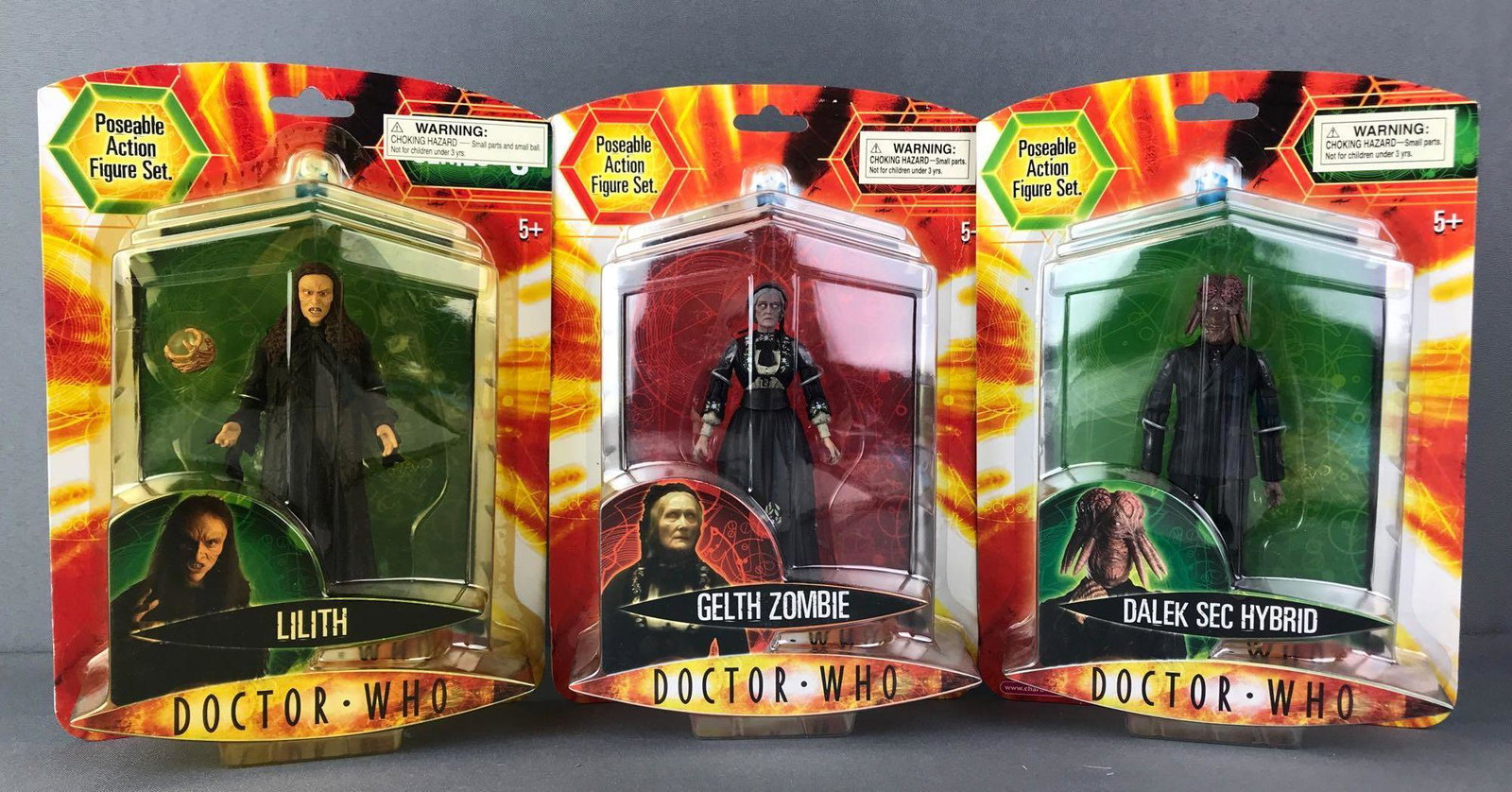 Group of 3 Doctor Who Action Figures (1 of 7)