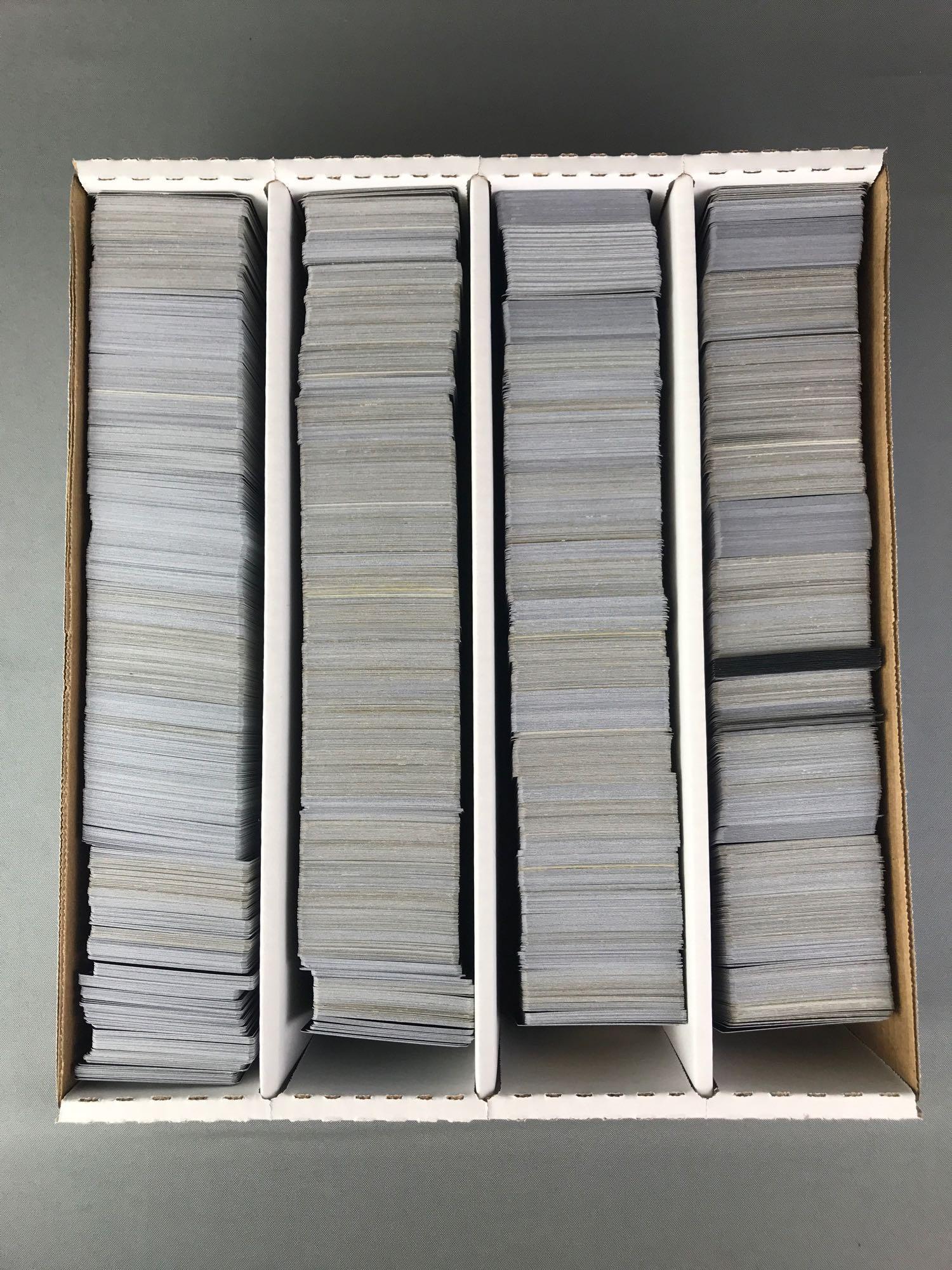Group of Magic The Gathering Playing Cards: Approximately 4000 cards. Includes duplicates, various dates and series. Unknown contents.