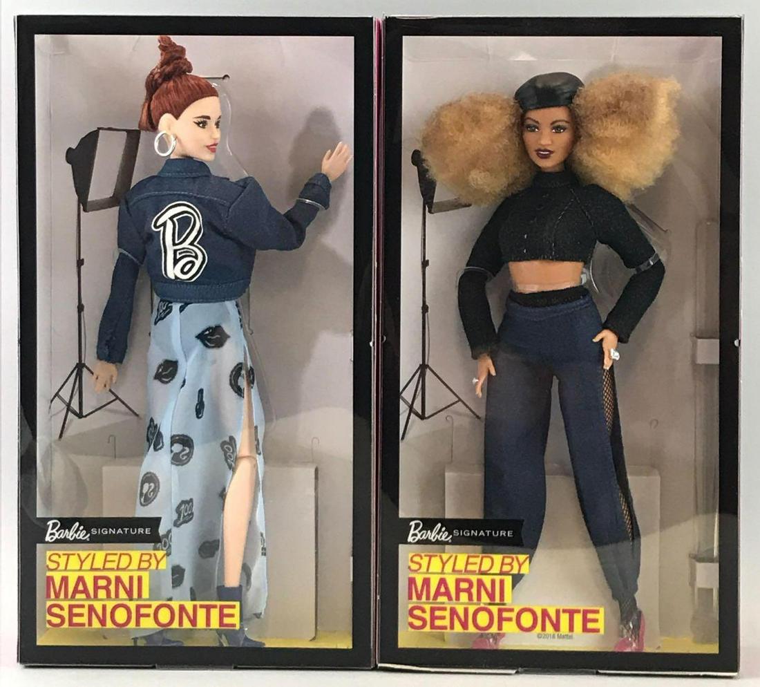 Group of 2 Marni Senofonte styled Barbie fashion dolls (1 of 6)