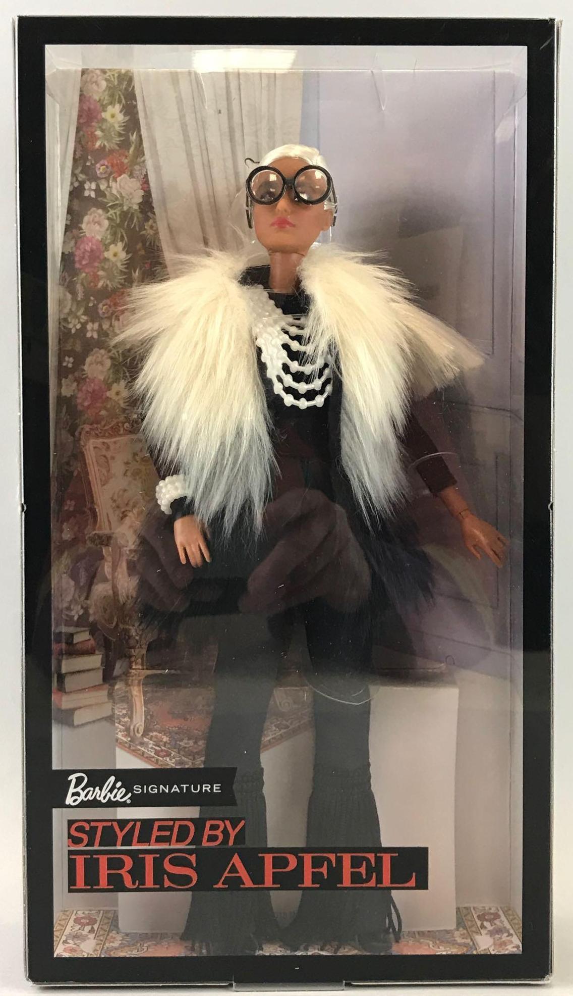 Iris Apfel styled Barbie fashion doll (1 of 3)