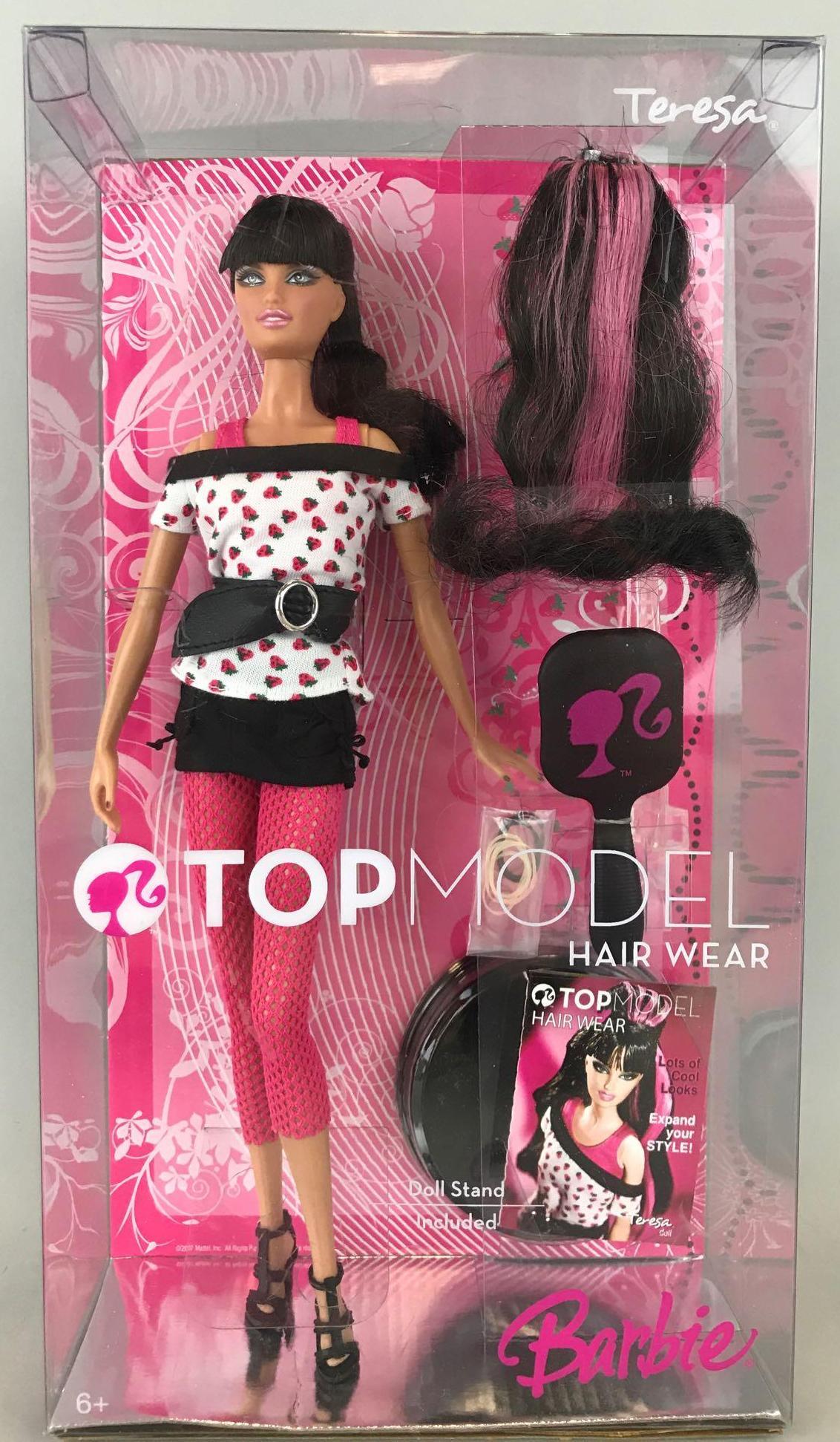 Barbie Top Model Hair Wear Theresa Fashion Doll