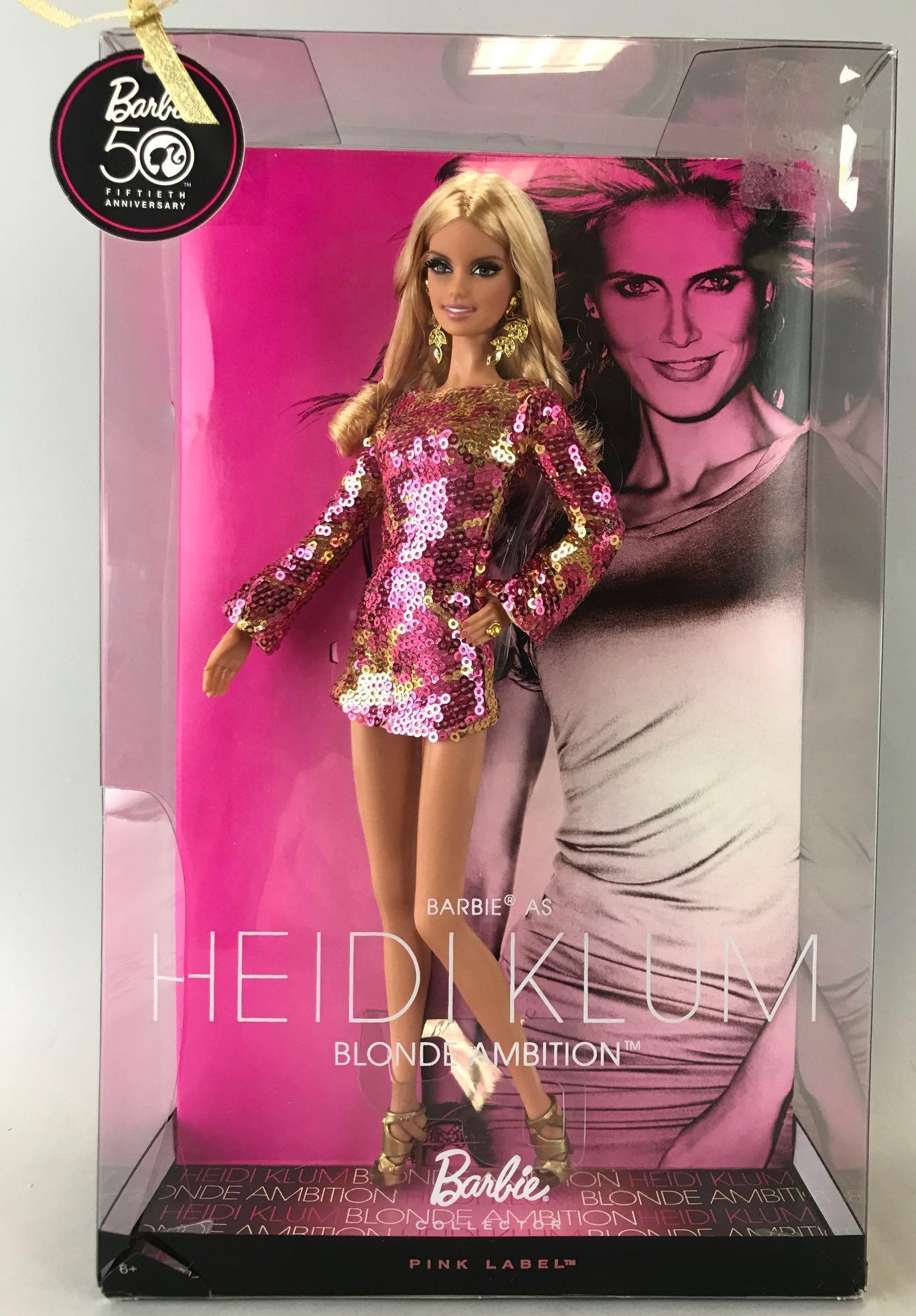 Black Label Barbie Heidi Klum Blonde Ambition fashion (1 of 4)