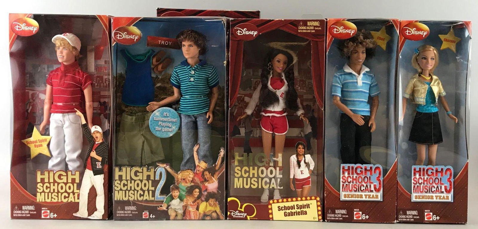 7 piece group of assorted Disney High School Musical (1 of 4)