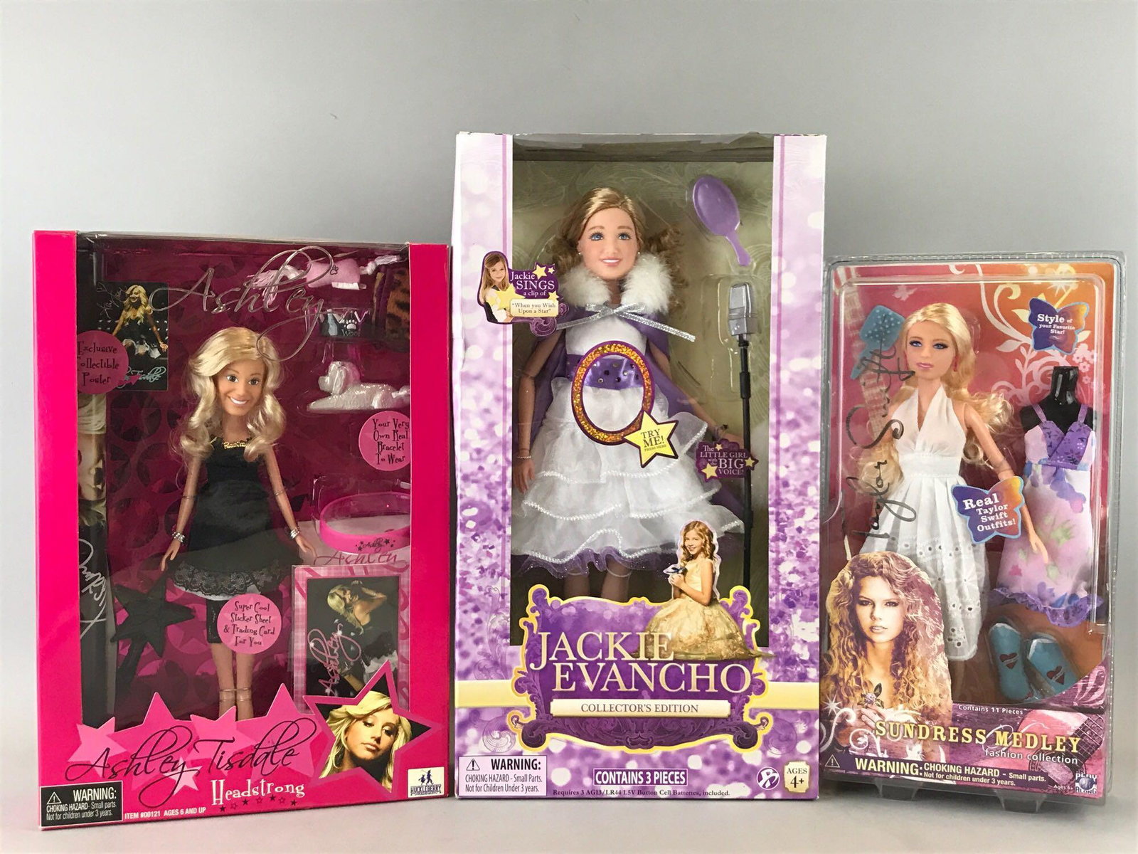 Group of 3 assorted fashion dolls (1 of 4)