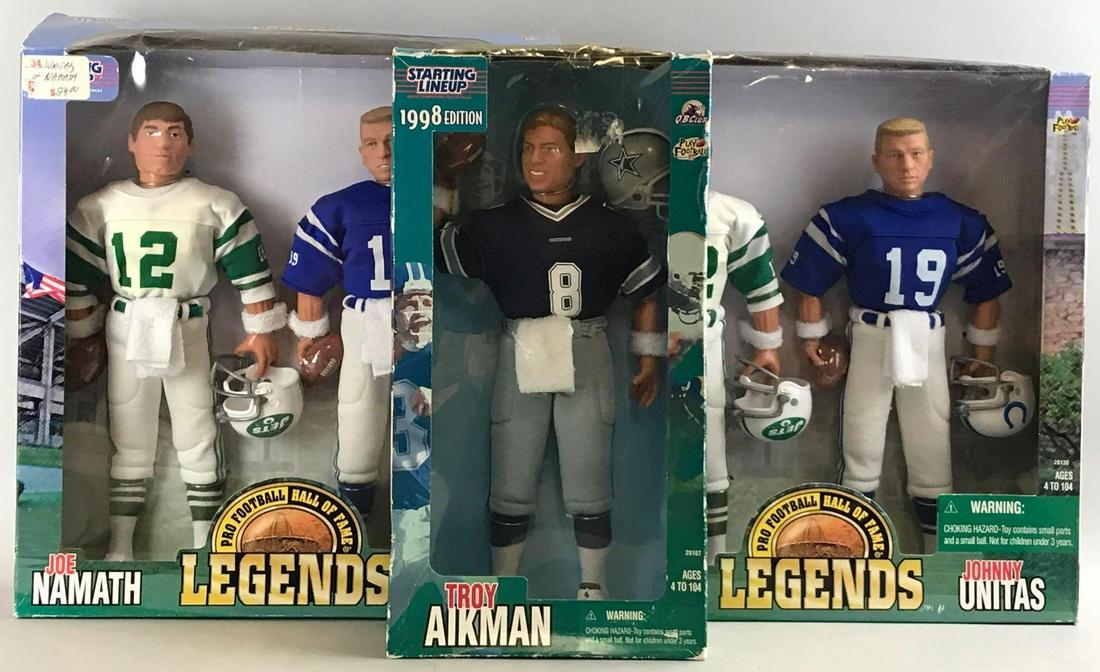 Group of 3 Starting Lineup NFL action figures (1 of 3)