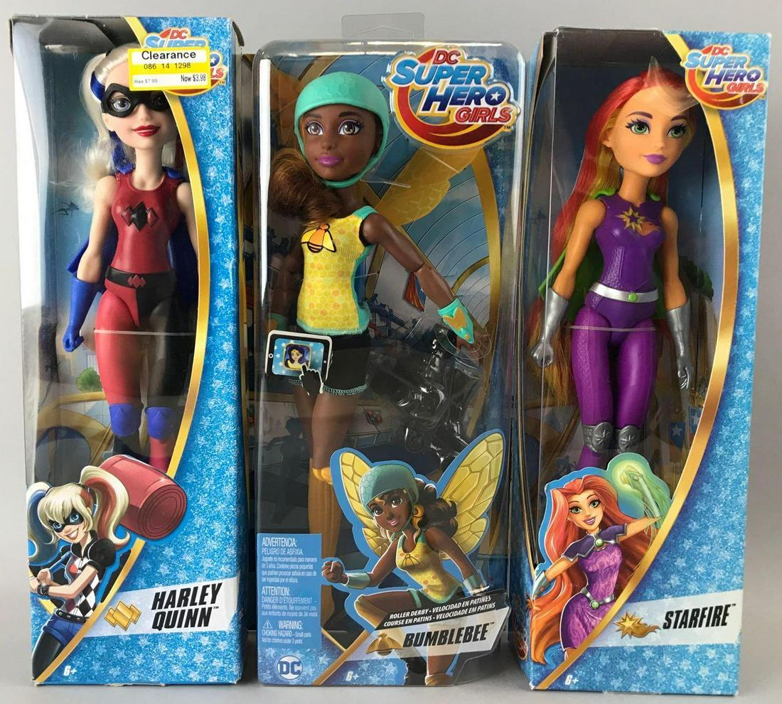 Group of 3 Mattel DC Super Hero Girls action figures (1 of 4)