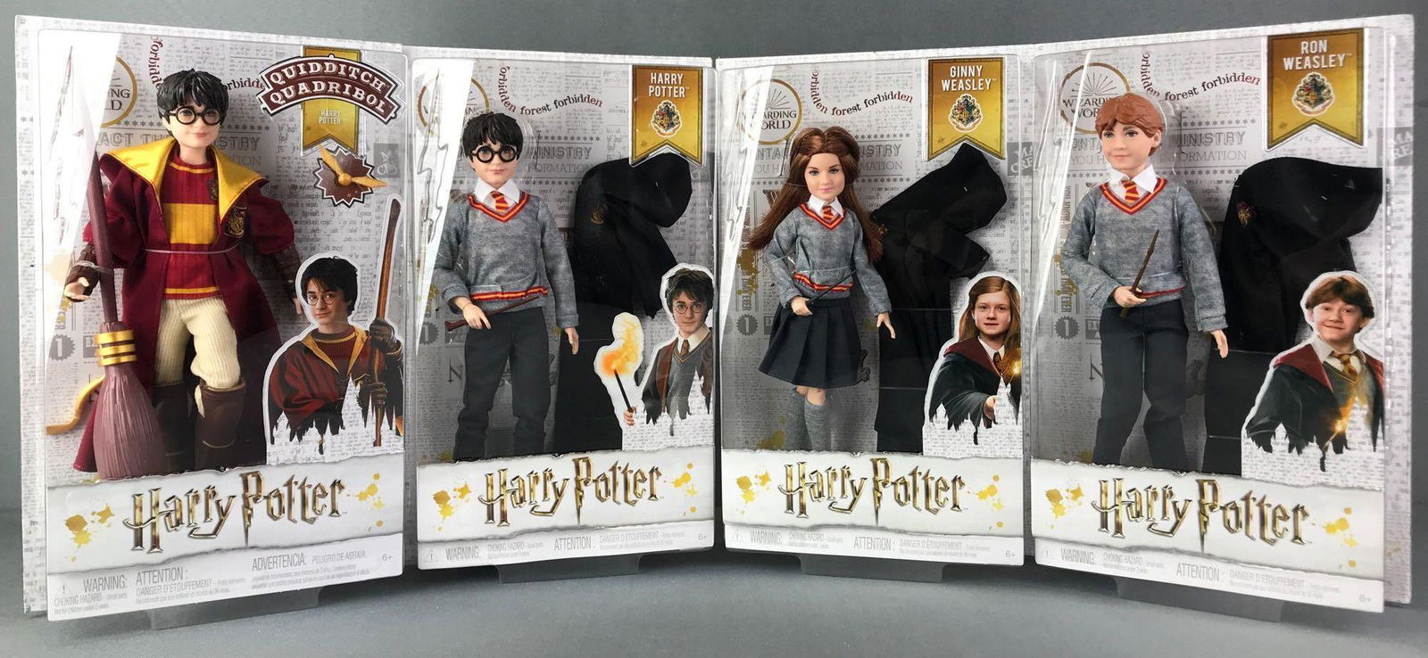 Group of 4 Harry Potter Fashion Figures (1 of 5)