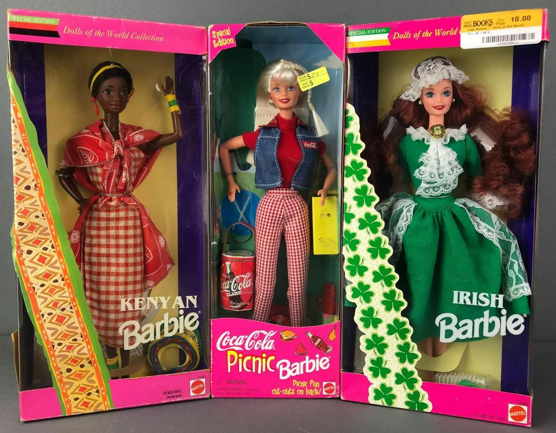 Group of 3 Mattel Barbie Fashion Dolls (1 of 10)