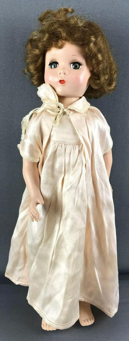 Vintage Madame Alexander Doll in Pink Dressing Gown (1 of 4)