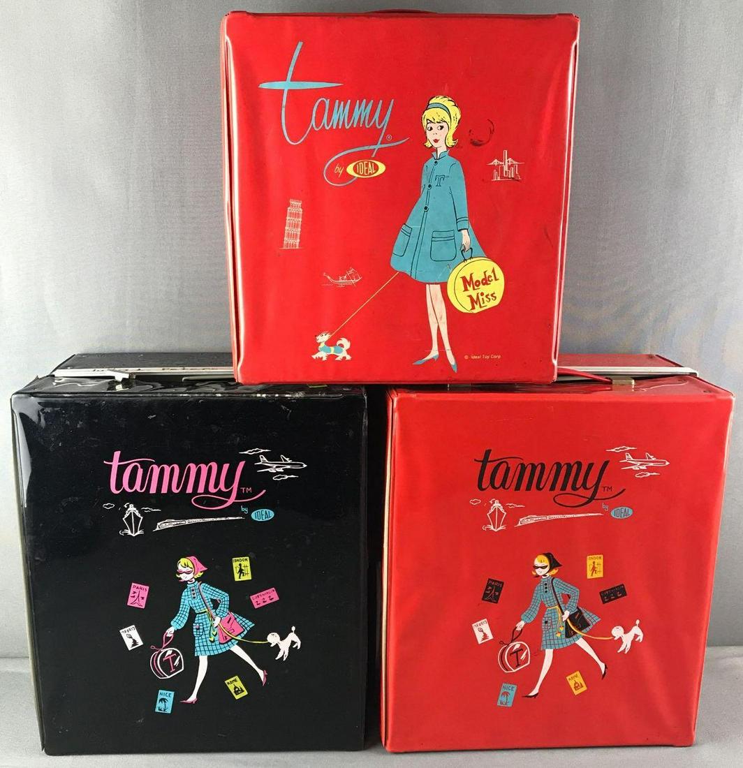Group of 3 Tammy Doll Travel Cases (1 of 3)
