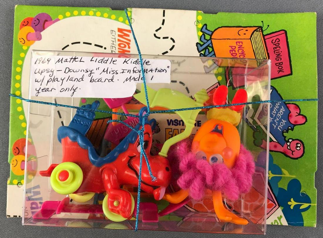 Mattel Liddle Kiddle Upsy Downsy Miss Information Set (1 of 3)