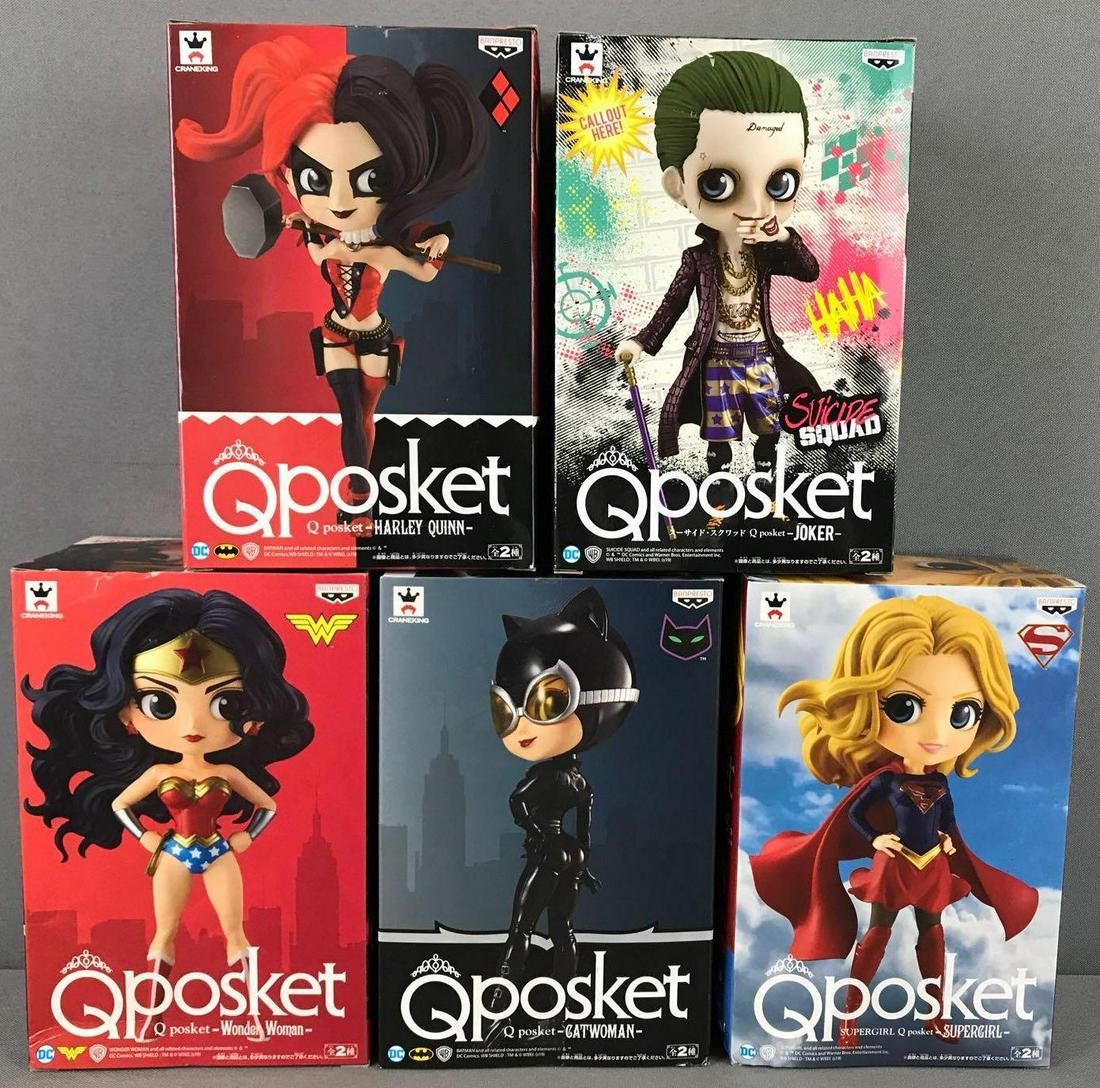Group of 5 Japanese Qposket DC Figures (1 of 2)