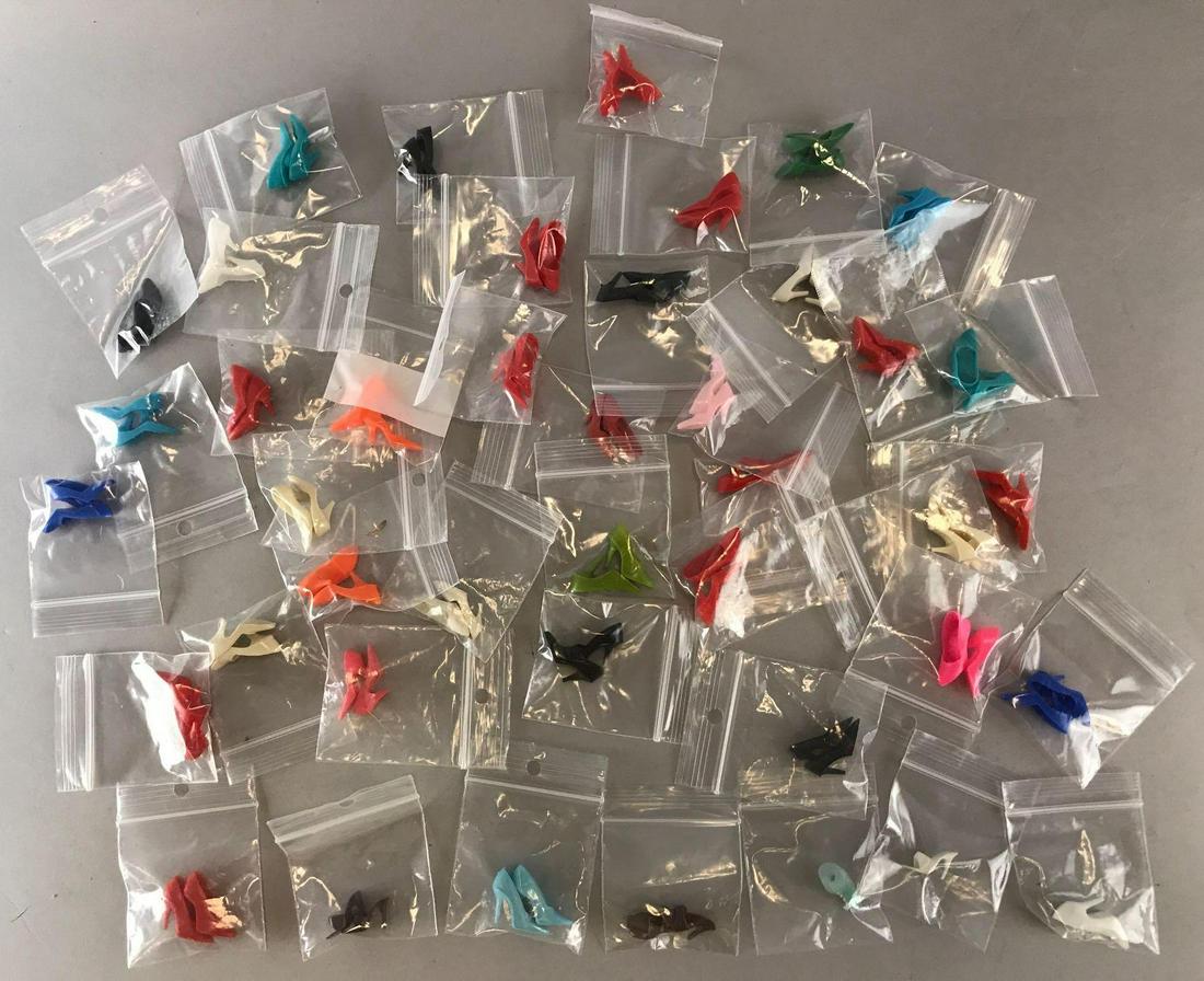 Group of vintage Barbie High Heel shoes (1 of 4)