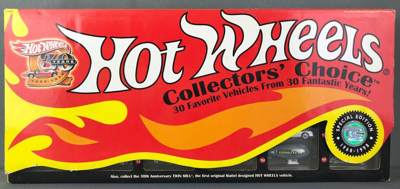Hot Wheels 30th Anniversary Collectors Choice Car Set (1 of 4)