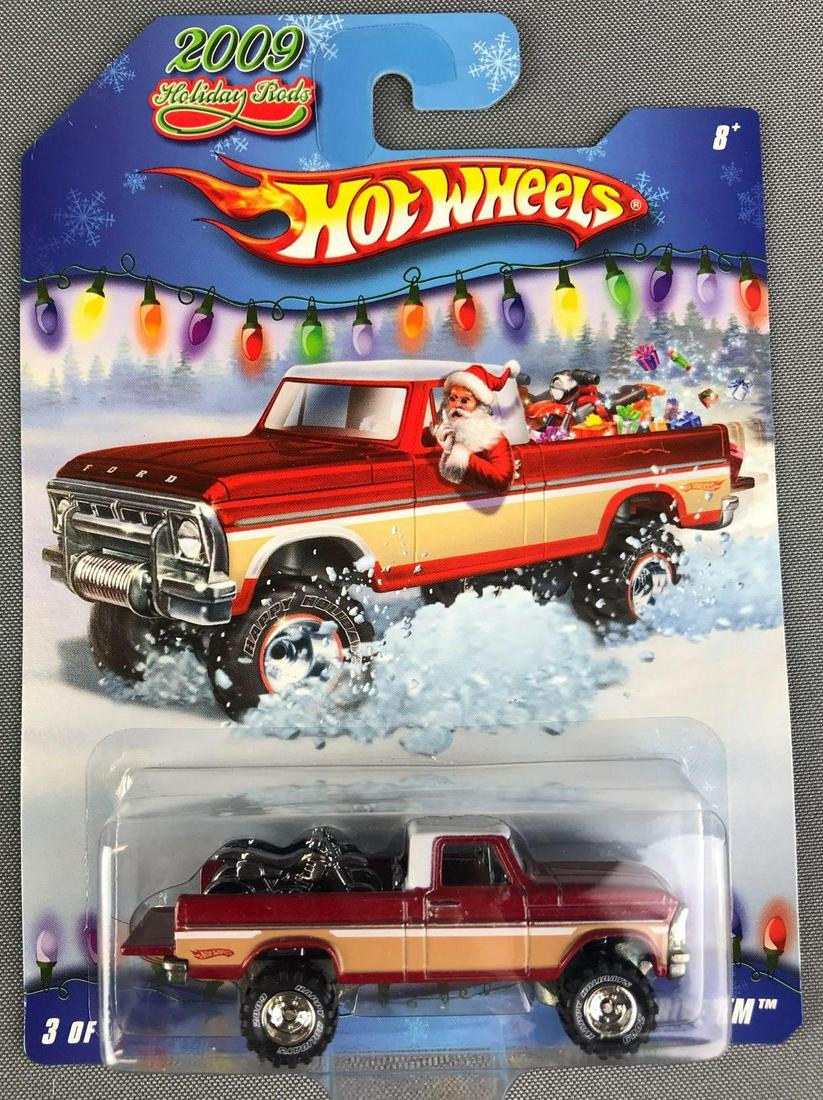 Hot Wheels 2009 Holiday Rods Texas Drive Em: 3/6, die cast, new in original packaging.