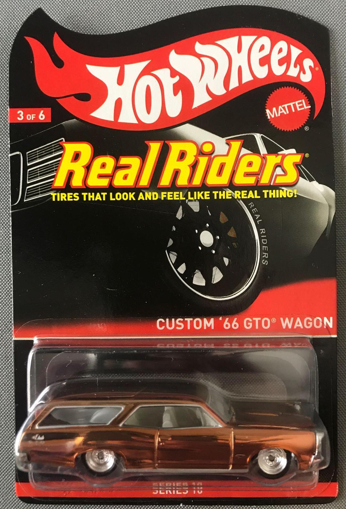Hot Wheels Real Riders Custom 66 GTO Wagon (1 of 4)