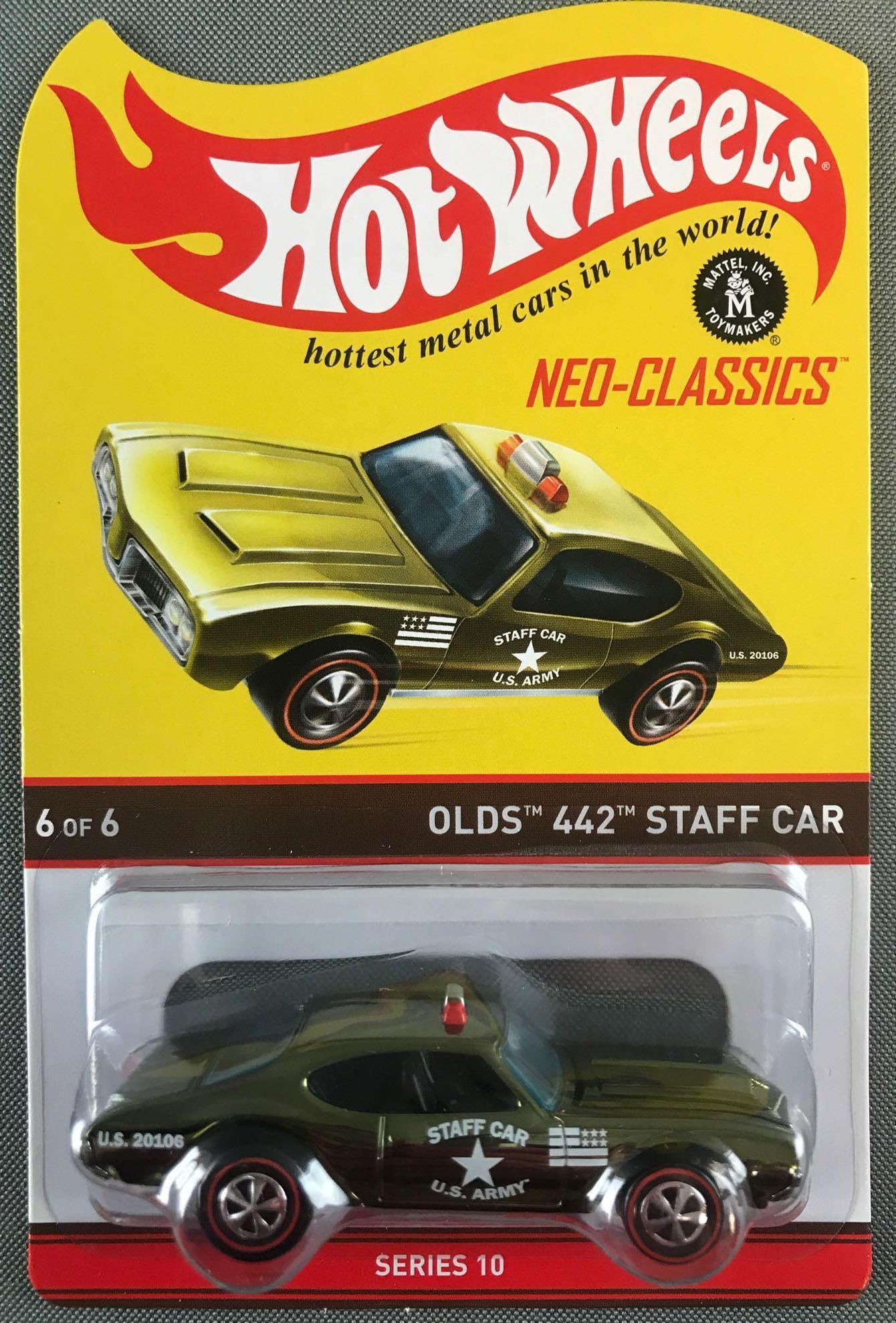 Hot Wheels Neo-Classics Olds 442 Staff Car (1 of 4)