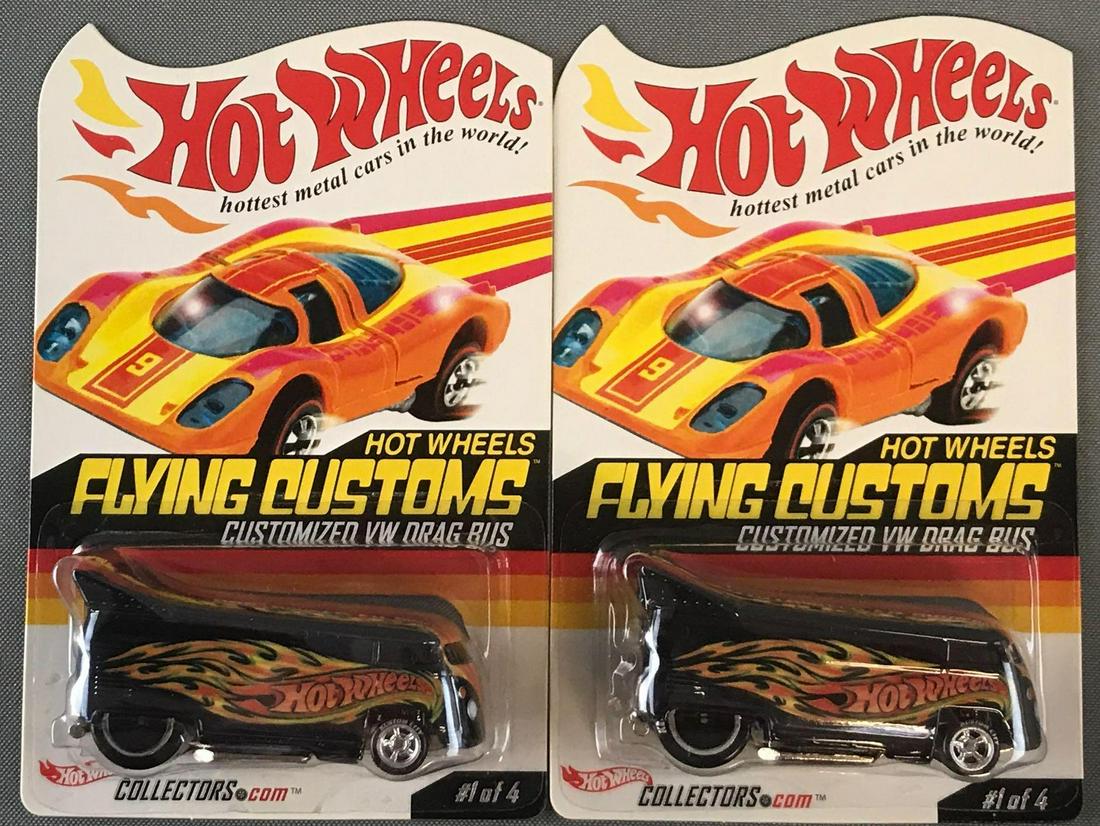 Group of 2 Hot Wheels Flying Customs Customized VW Drag (1 of 5)