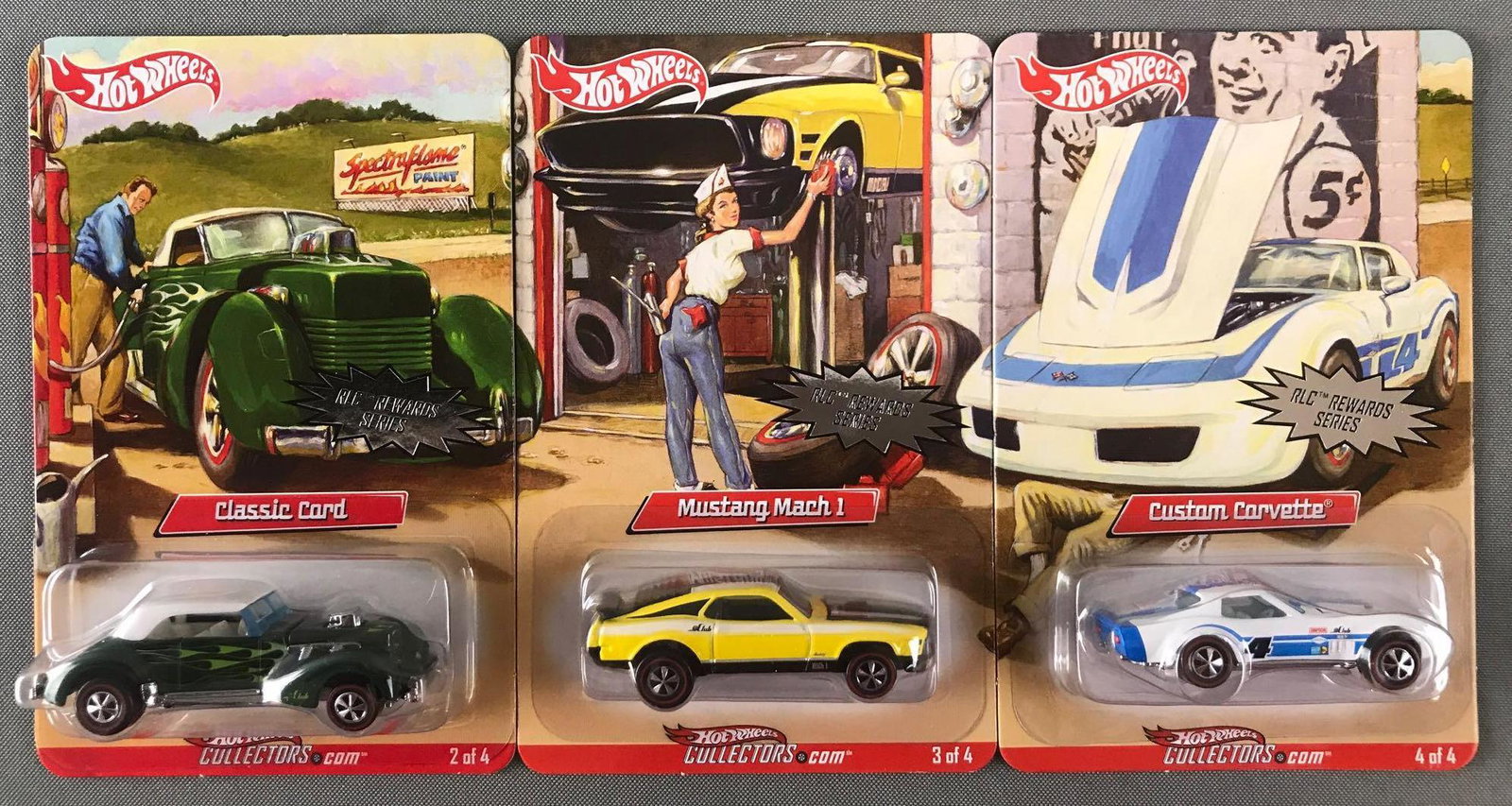 Group of 3 Hot Wheels die-cast vehicles (1 of 8)