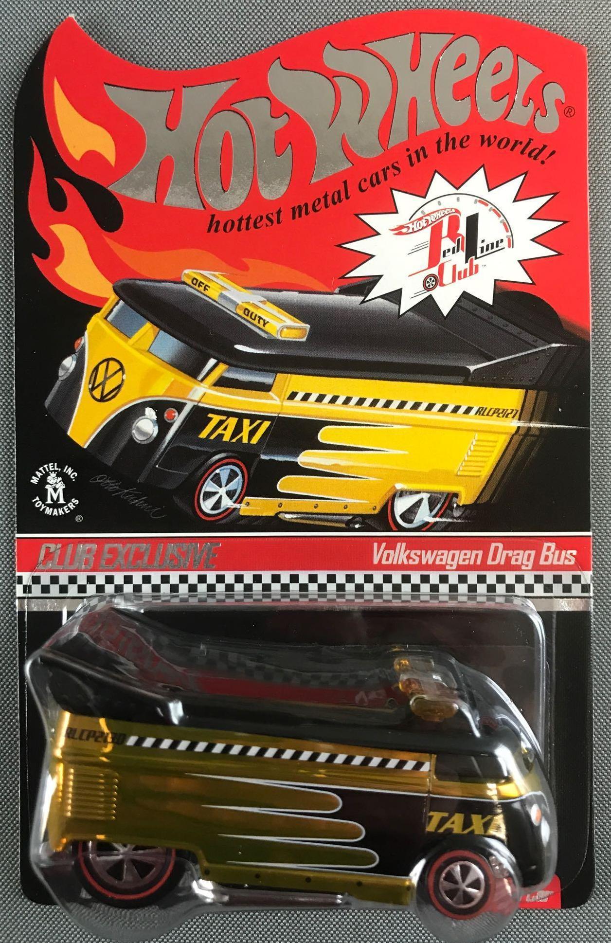 Hot Wheels Red Line Club Volkswagen Drag Bus (1 of 6)