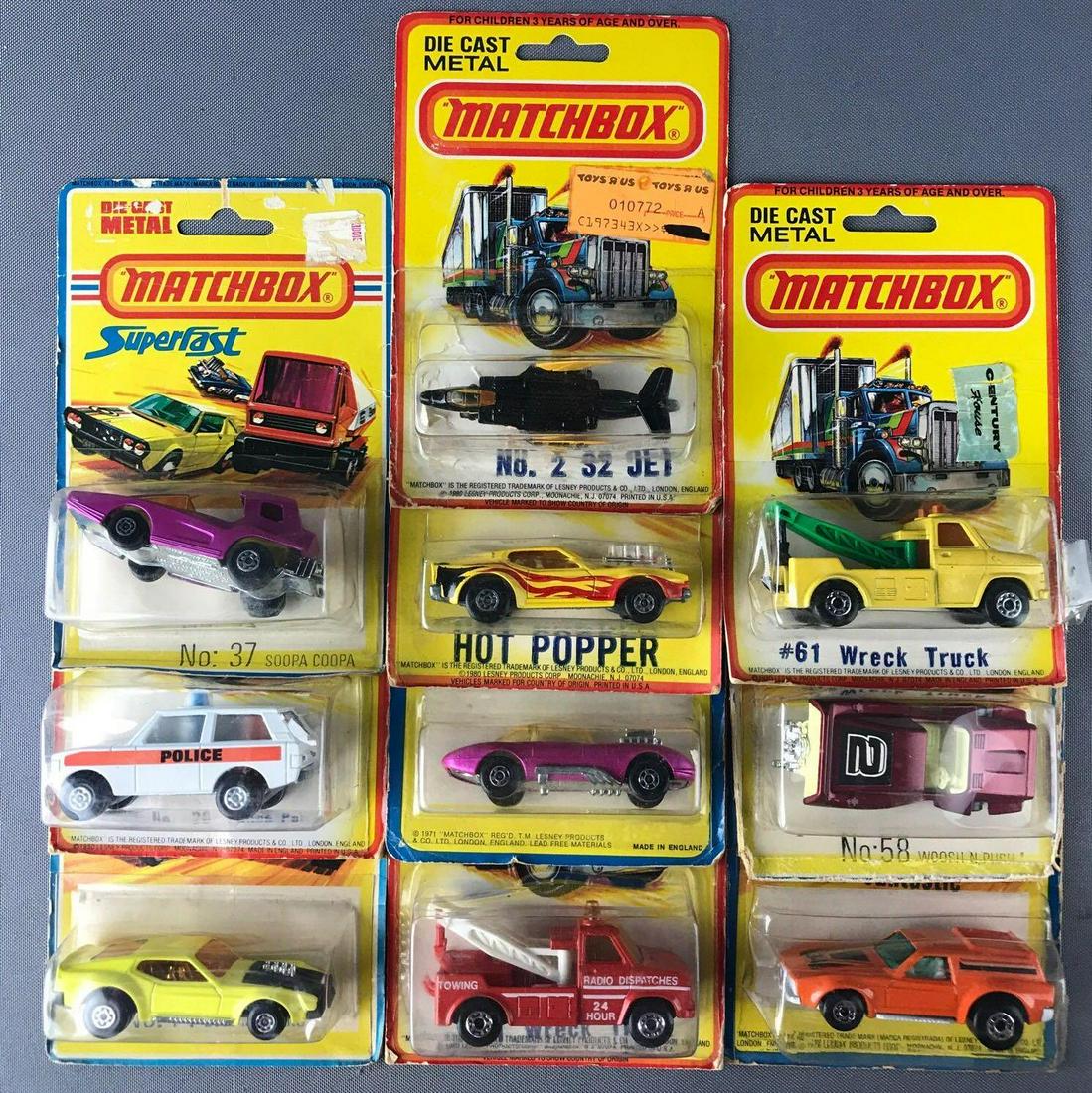 Group of 10 assorted Matchbox die-cast vehicles (1 of 4)