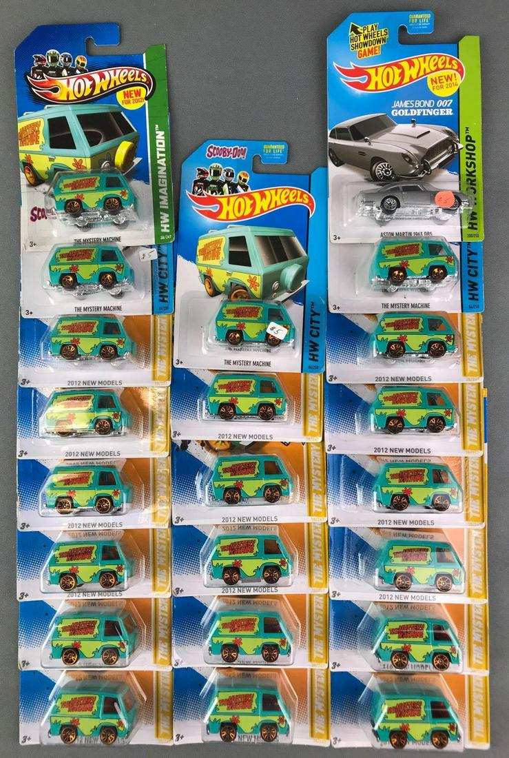 Group of 22 Hot Wheels Die Cast Vehicles (1 of 3)