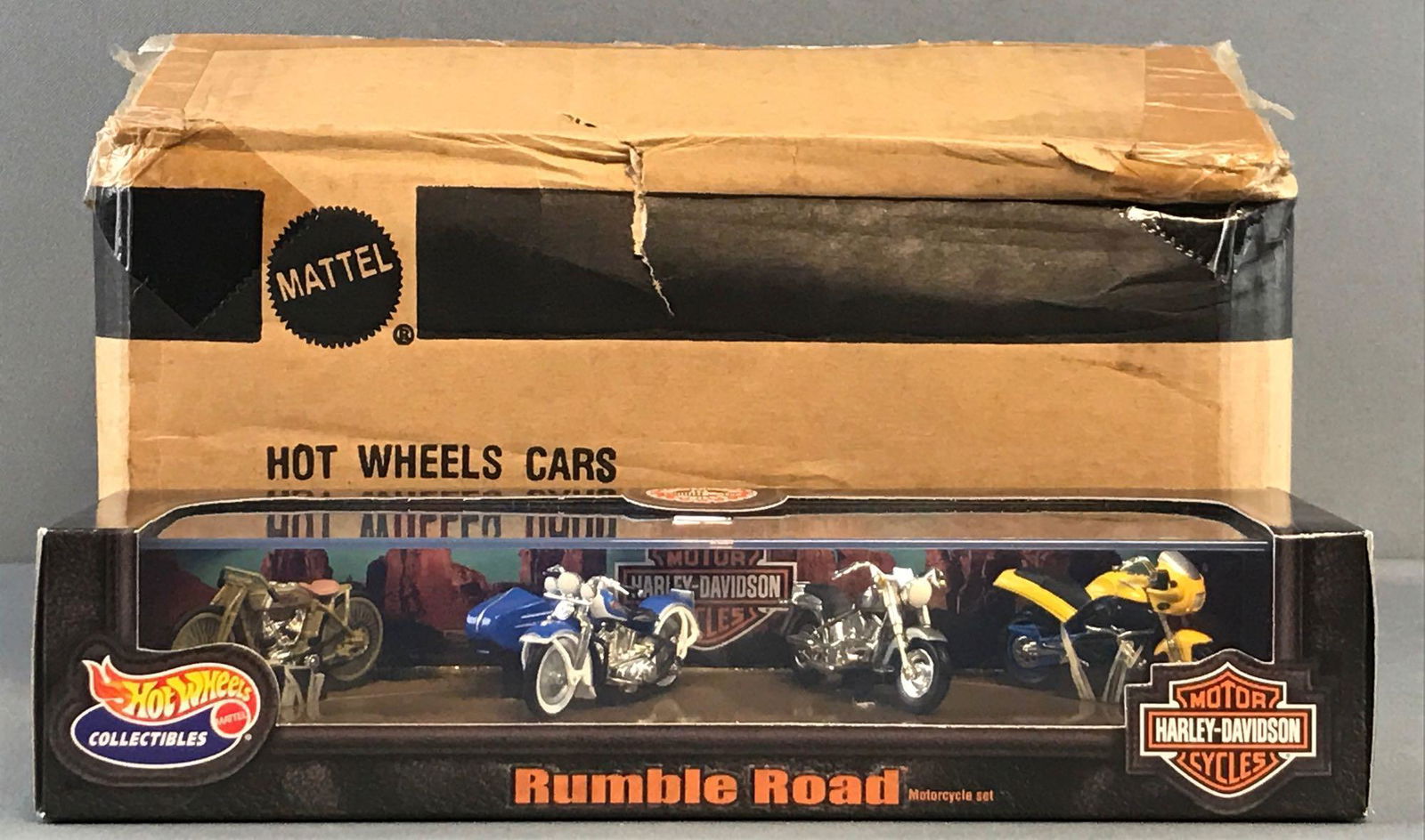Full shipping box Hot Wheels Collectibles Rumble Road (1 of 4)
