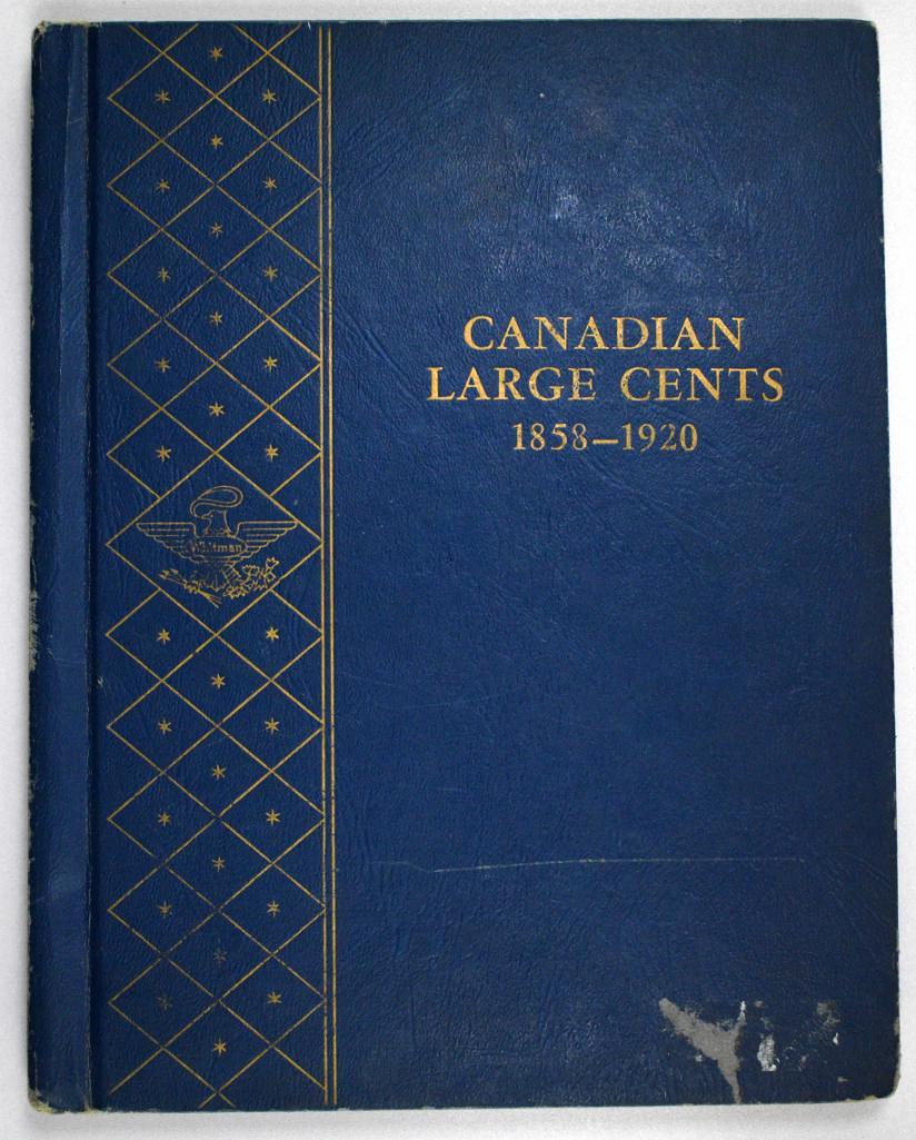 Complete (48) Coin Canada Large Cent Set 1858-1920 in (1 of 10)