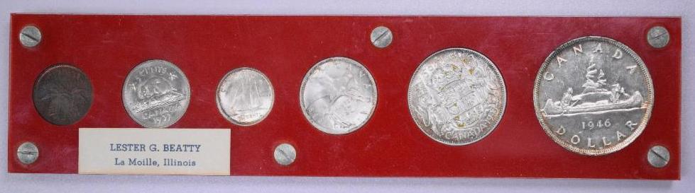6-Coin Higher Grade Canada Type Set Cent to Dollar (1 of 2)