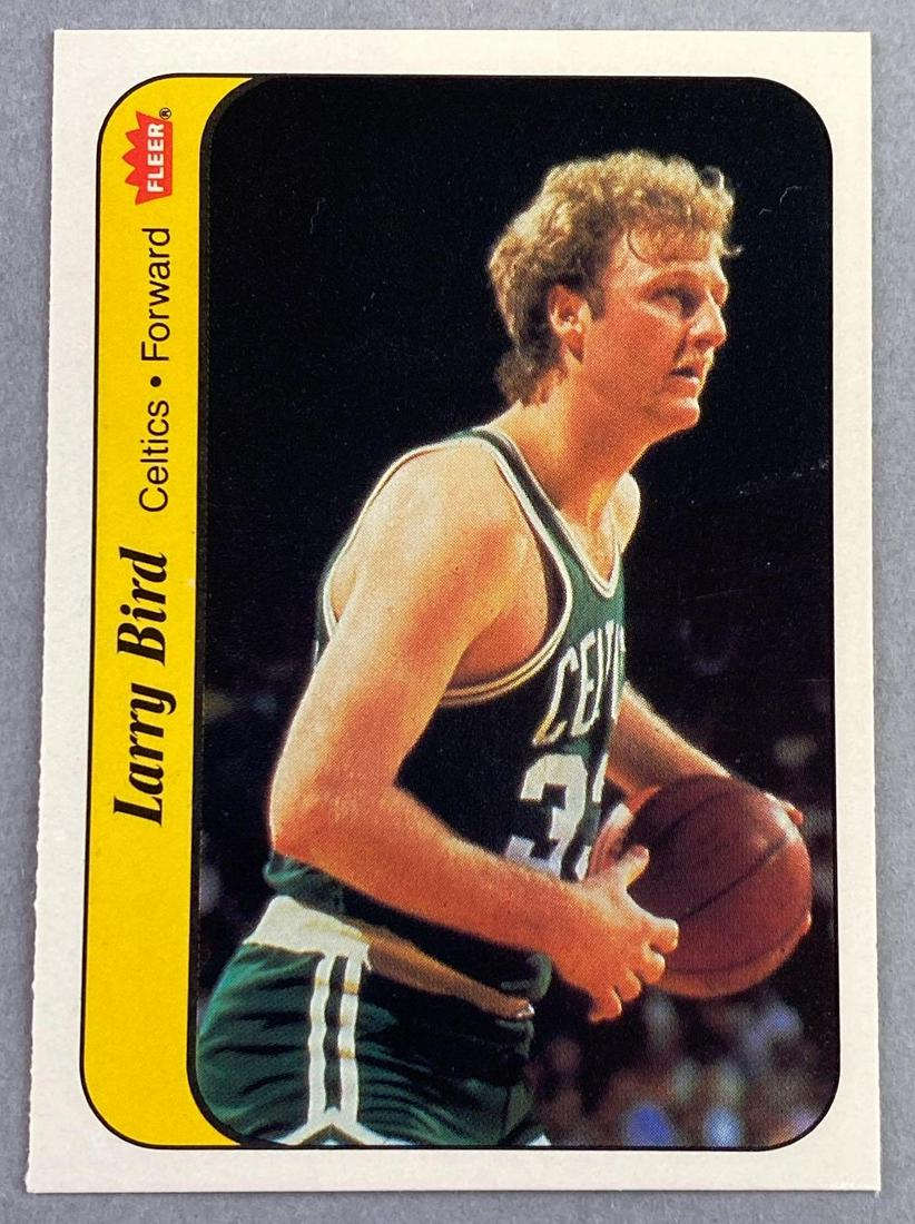 1986 Fleer sticker Larry Bird #2 (1 of 2)