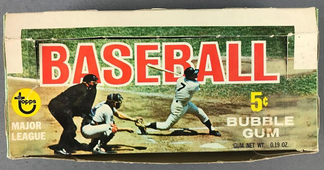 1969 Topps Empty Baseball Card Box (1 of 4)