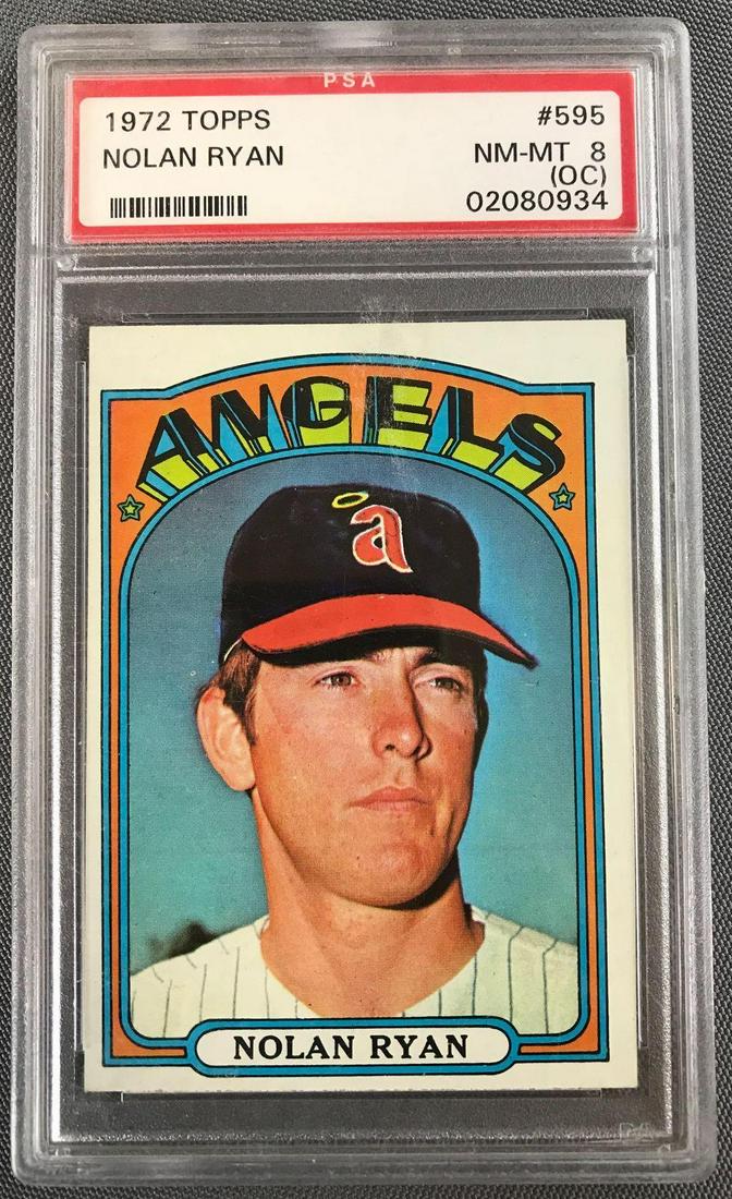 1972 Topps Nolan Ryan #595 PSA 8 (1 of 2)