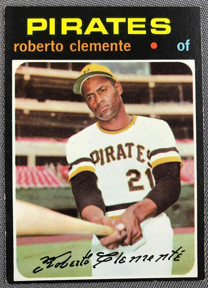 1971 Topps Roberto Clemente #630 (1 of 2)