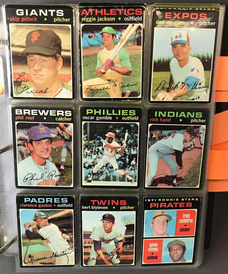 1971 Topps Baseball Cards Partial Set (1 of 13)