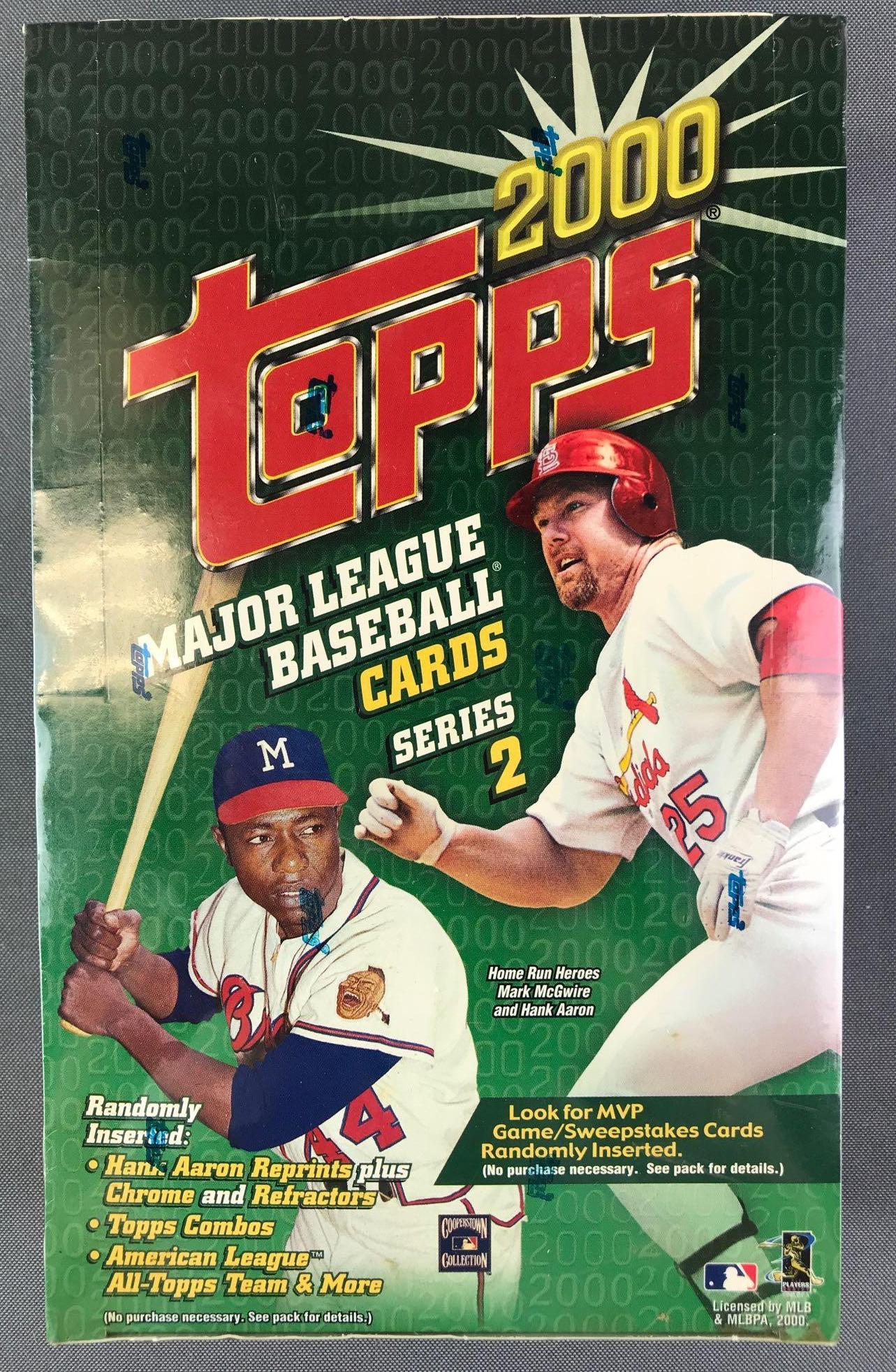 2000 Topps Baseball Series 2 sealed box (1 of 4)