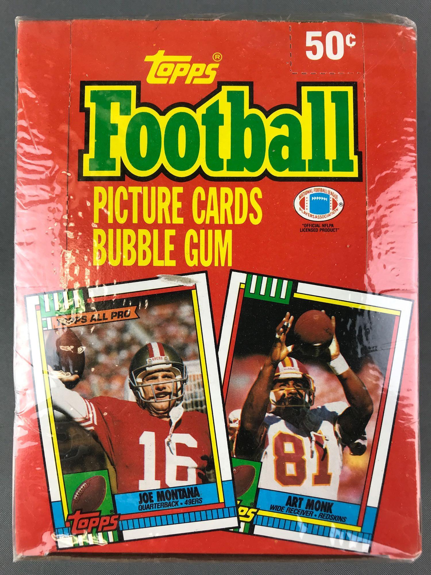 1990 Topps Football Sealed Wax Box (1 of 4)