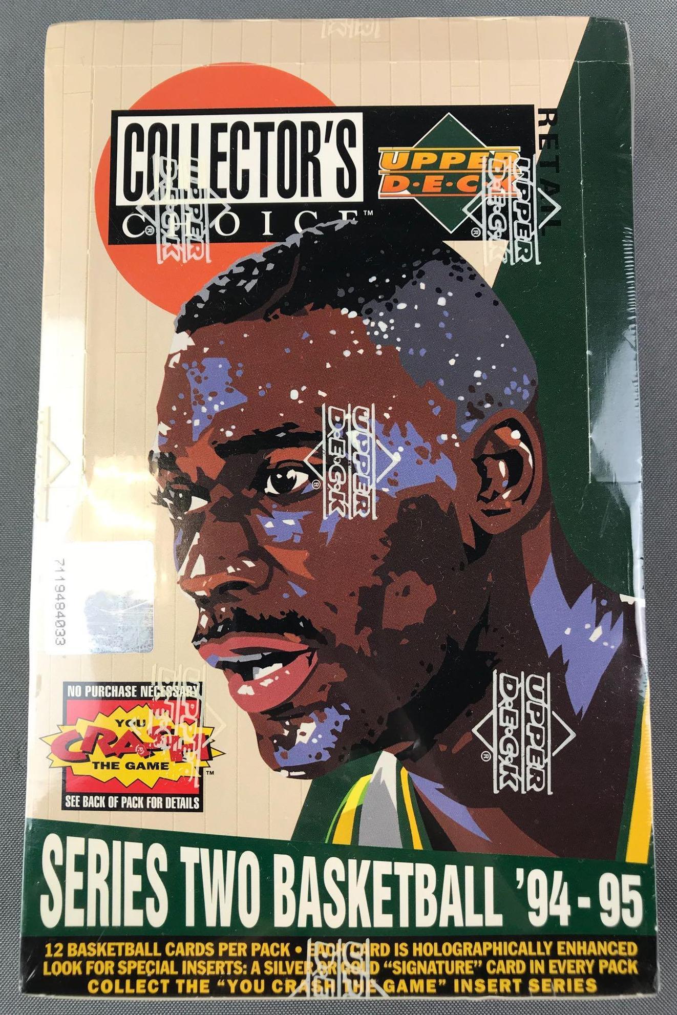 1994 Collectors Choice Basketball Series 2 Sealed Box (1 of 4)