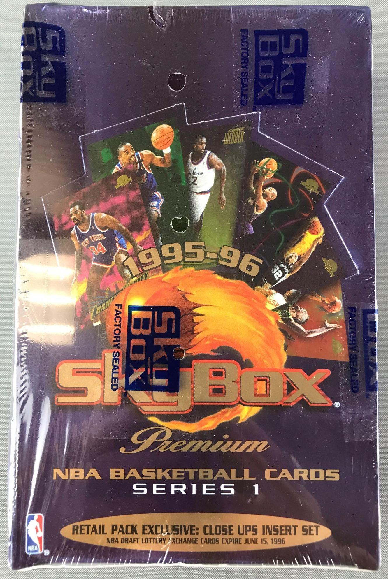 1995 Skybox Premium Basketball Series 1  Sealed Box (1 of 4)