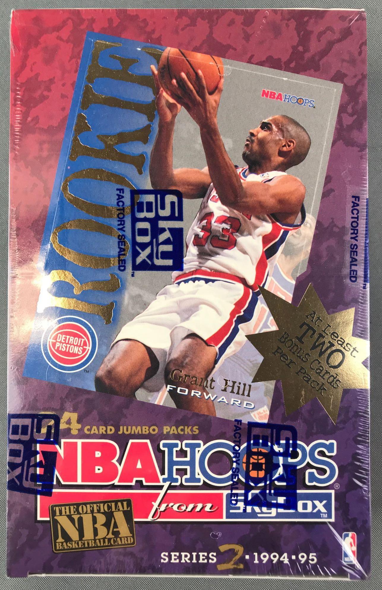 1994 NBA Hoops Basketball Series 2 Sealed Box (1 of 4)