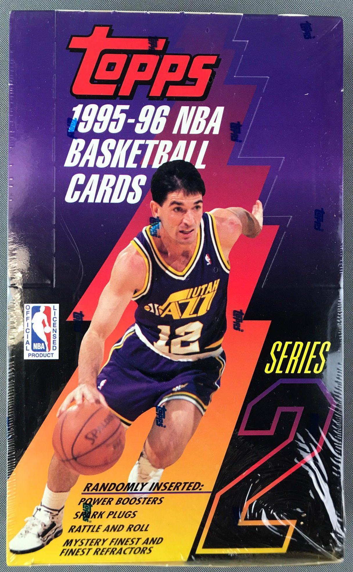1995 Topps Basketball Sealed Box Series 2 (1 of 4)